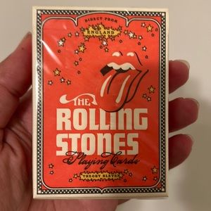 NWT! RARE!! ROLLING STONES playing cards ♥️ ♠️